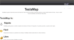 Desktop Screenshot of es.teslamap.com